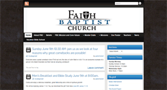 Desktop Screenshot of faith-higginsville.org
